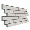 Термосайдинг «Венецианский 0,4», цвет Белый