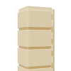 Фактурный угол «Кирпич» Доломит, цвет Шампань в Ростове-на-Дону от производителя Доломит